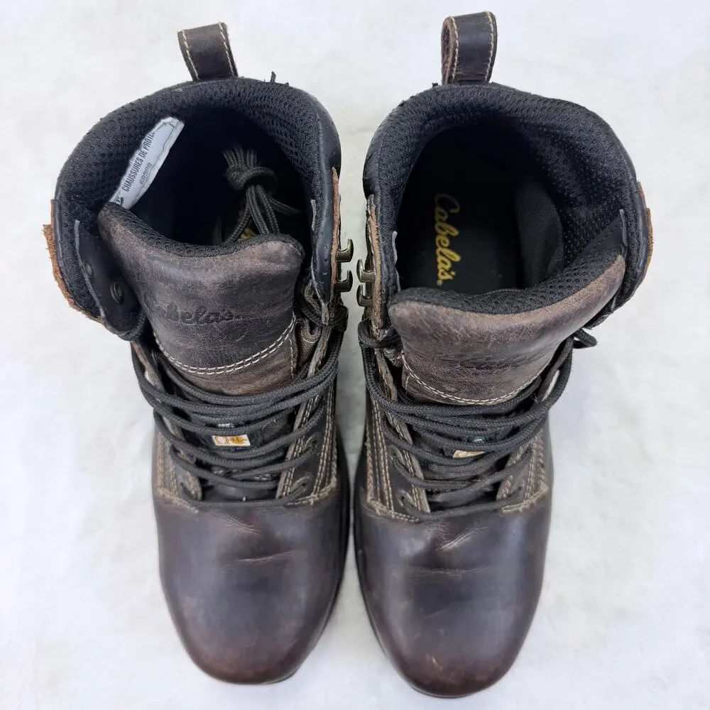 Cabela's Roughneck Ledger CSA Waterproof Composite Toe Work Boots Men’s Size 9.5